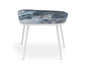 Алюминиевый Садовый журнальный столик с Витритовым верхом