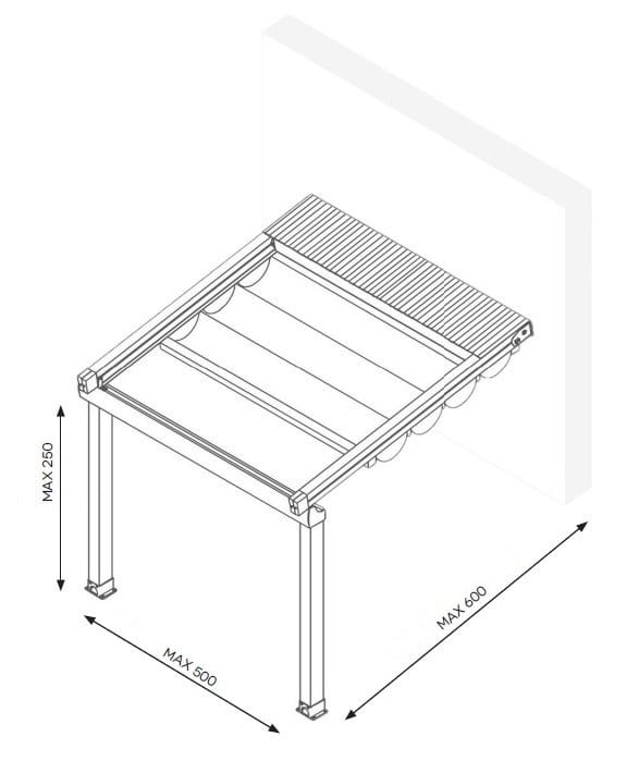 Дляподставка из алюминия и ПВХ Belle Pergole красота ARCH-00016234 - Вид №8