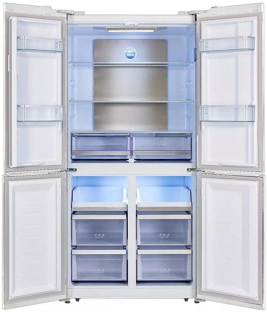 9021303 Холодильник многодверный   HIBERG RFQ-500DX NFGW Inverter белый STDN-0106464 - Вид №2