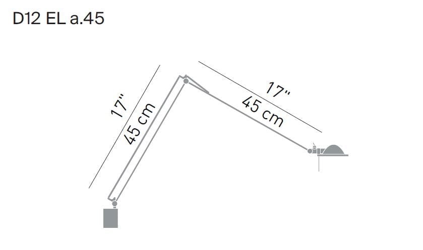 Алюминиевый регулируемый светодиодный настенный светильник LUCEPLAN ARCH-00147864 - Вид №2