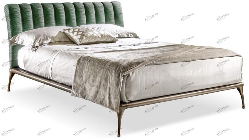Cantori Двуспальная кровать с мягким изголовьем Iseo sun-id-1468944