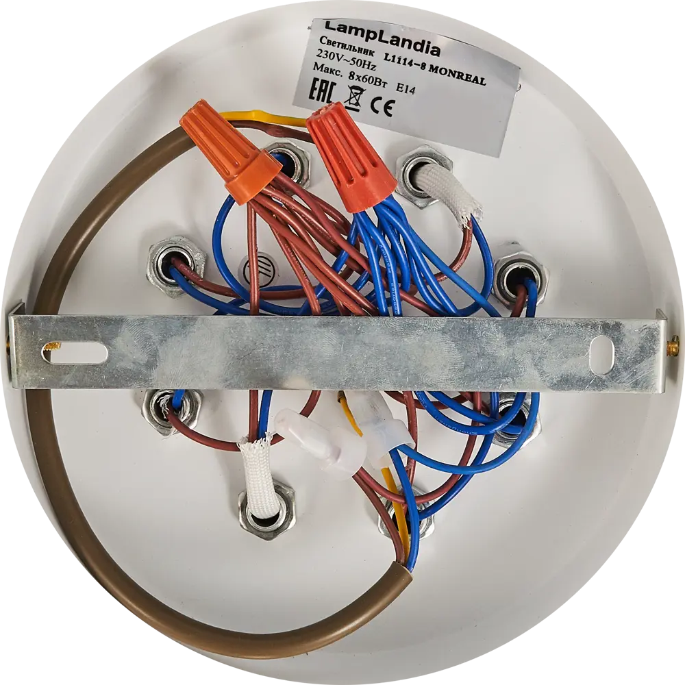 Люстра L1114-8 «Monreal» 8хE14х60 Вт LAMPLANDIA STLM-2145344 - Вид №6