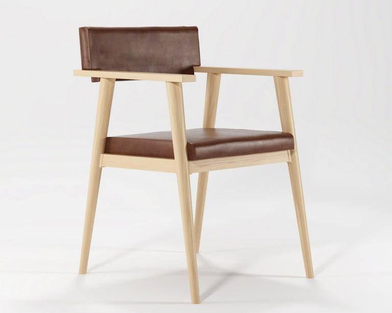 KARPENTER Мягкое кожаное кресло с подлокотниками Vintage sun-id-1444789 - Вид №17