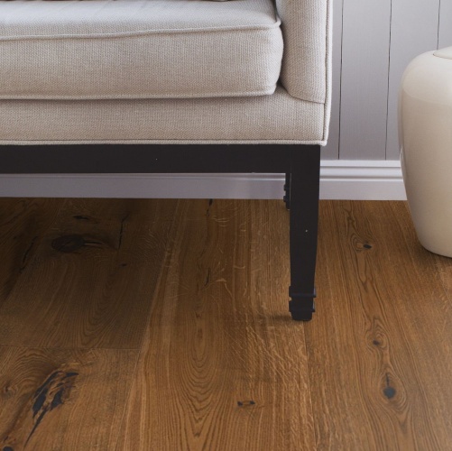 Инженерная доска Boen Chalet Antique Дуб Натур (Гладкая) 2000-4000х200 мм EACXVKFD - Вид №3