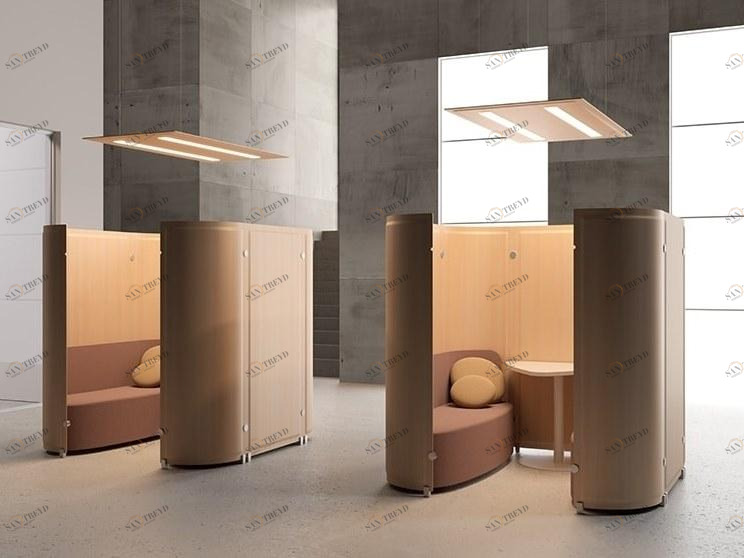 MASCAGNI Отдельно стоящая звукопоглощающая перегородка для офиса Sound sun-id-1451363