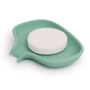 Мыльница с носиком для слива мятная BOSIGN  253639 Мятный