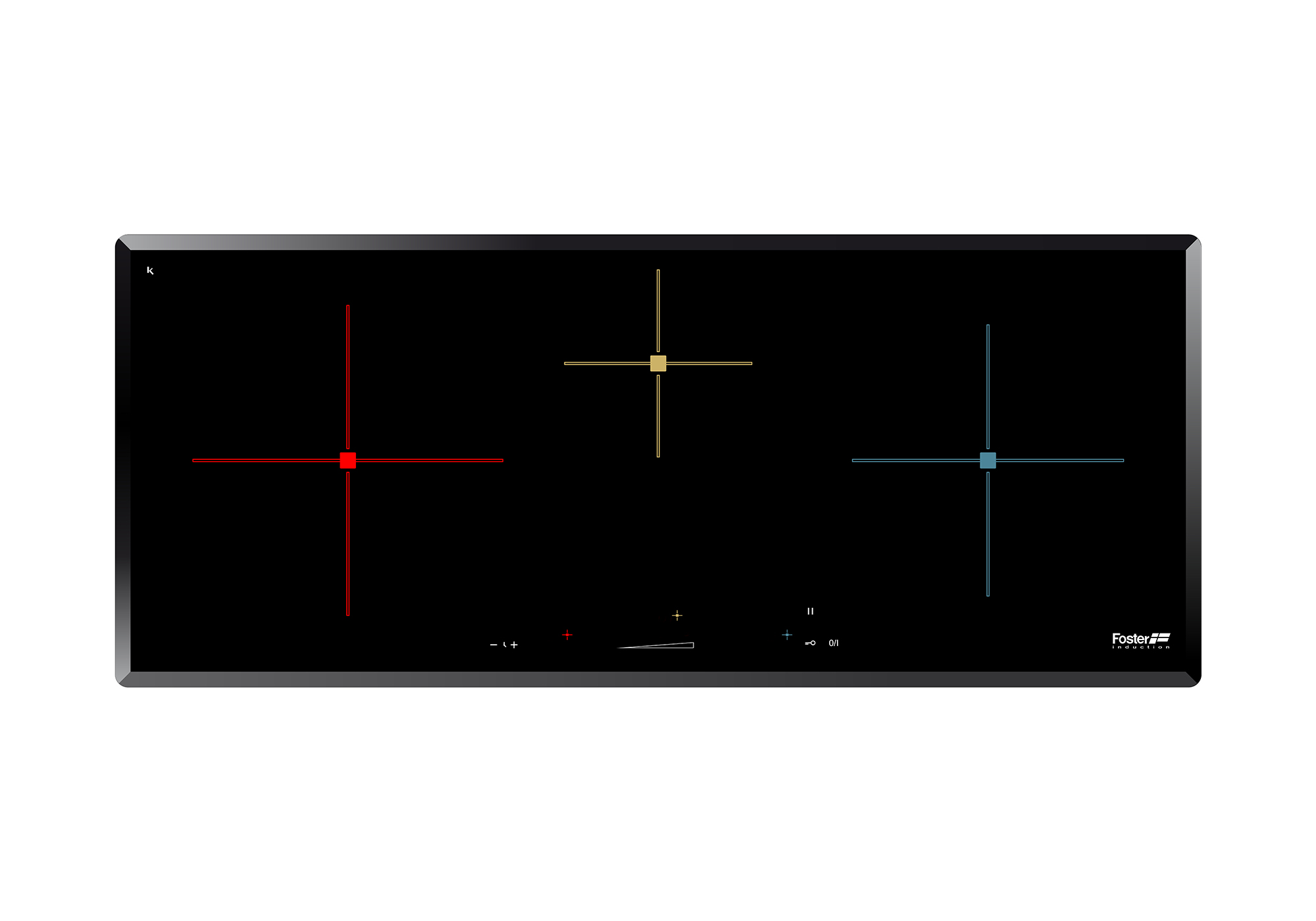 7330241 Варочная панель S4000 Induction con Power Control 7330 241 Fosterspa 