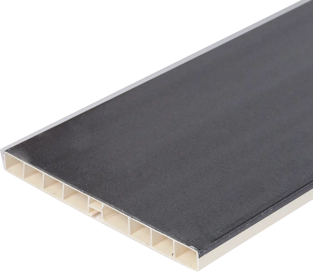 82379687 Цоколь для кухни Delinia 240x10 см ПВХ цвет чёрный STLM-0025889