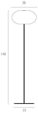 millelumen Торшер из алюминия и стекла Aih Ai31-s172 - Вид №3