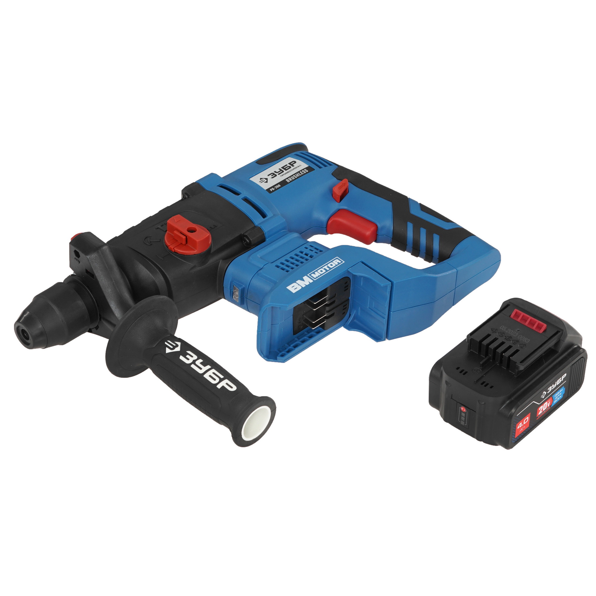 Перфоратор Зубр PB-260-42 20V MAX LITHIUM PRO 9909112 STDN-0037368 - Вид №5