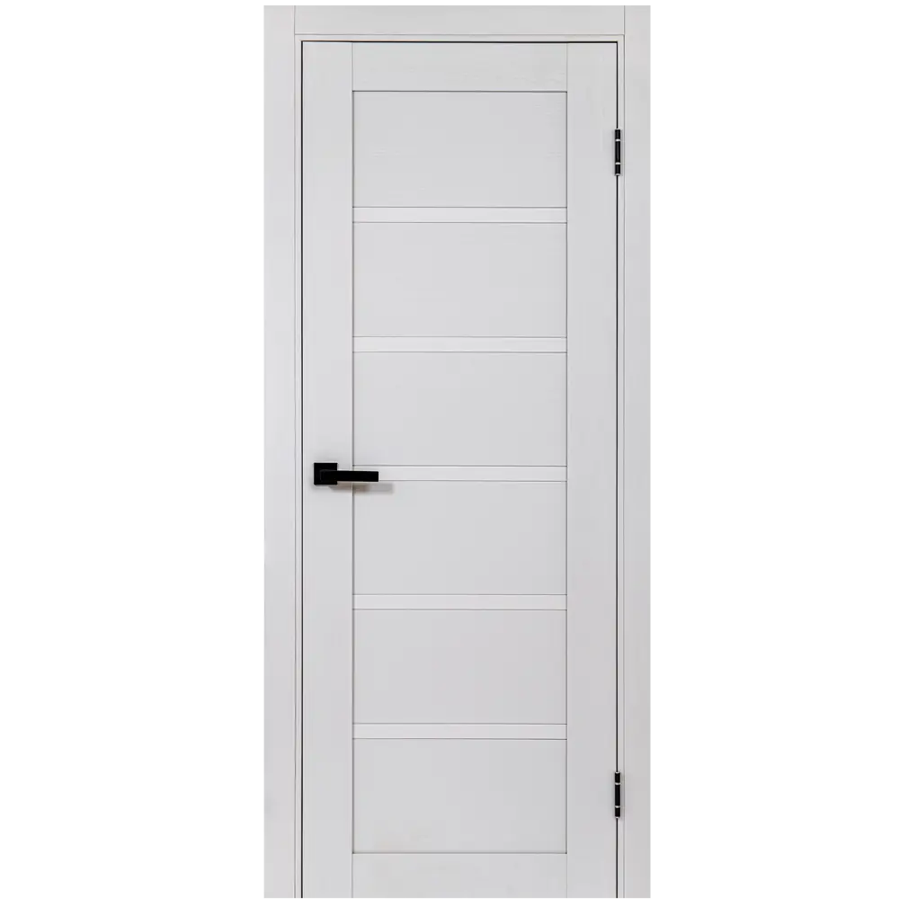 Комплект двери Легда-28.1 глухая 90x200 см полипропилен цвет серое дерево с добором 100 мм PORTIKA STLM-2065391