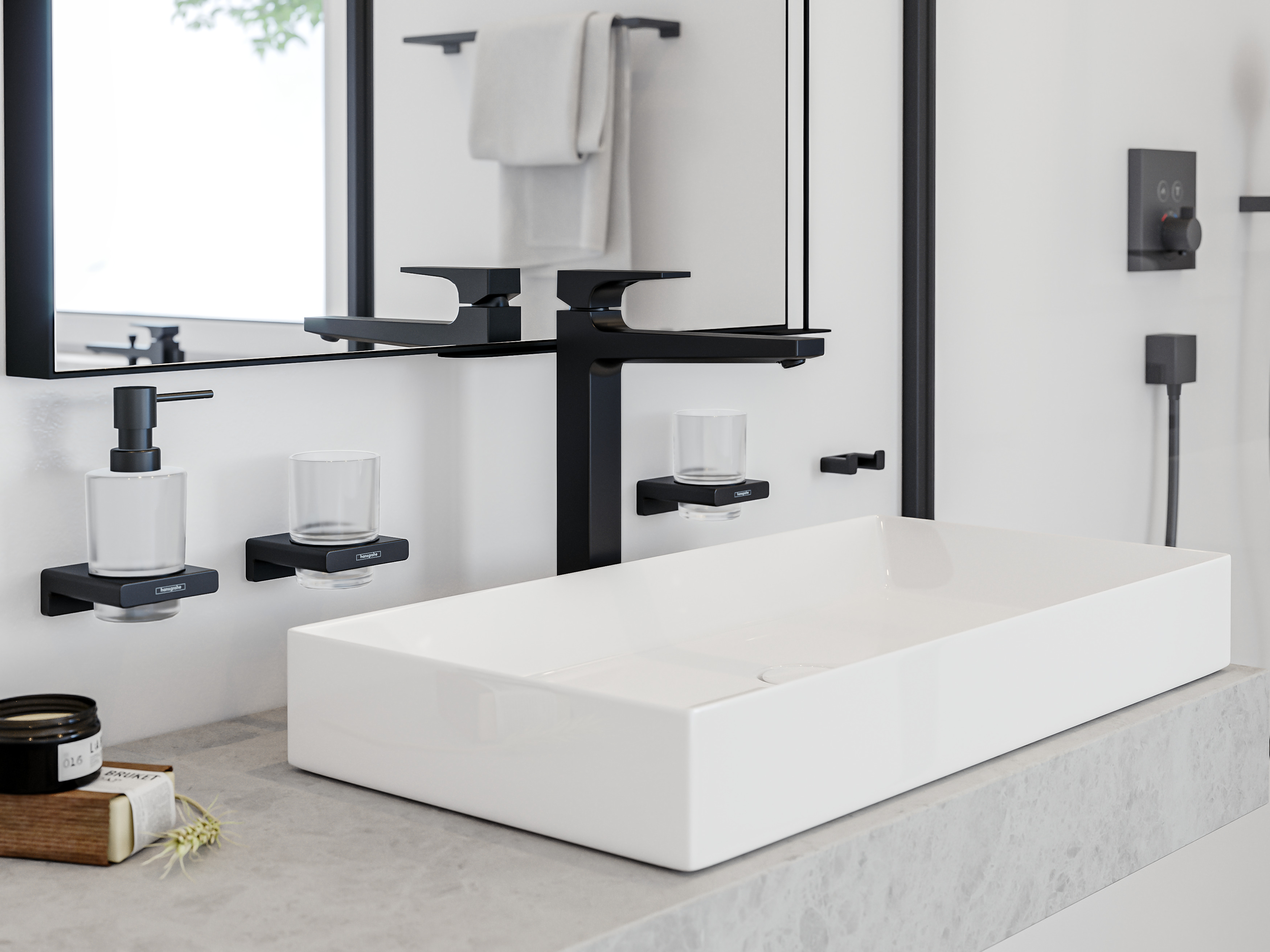 41749990 AddStoris Стакан для зубных щеток Hansgrohe  - Вид №5