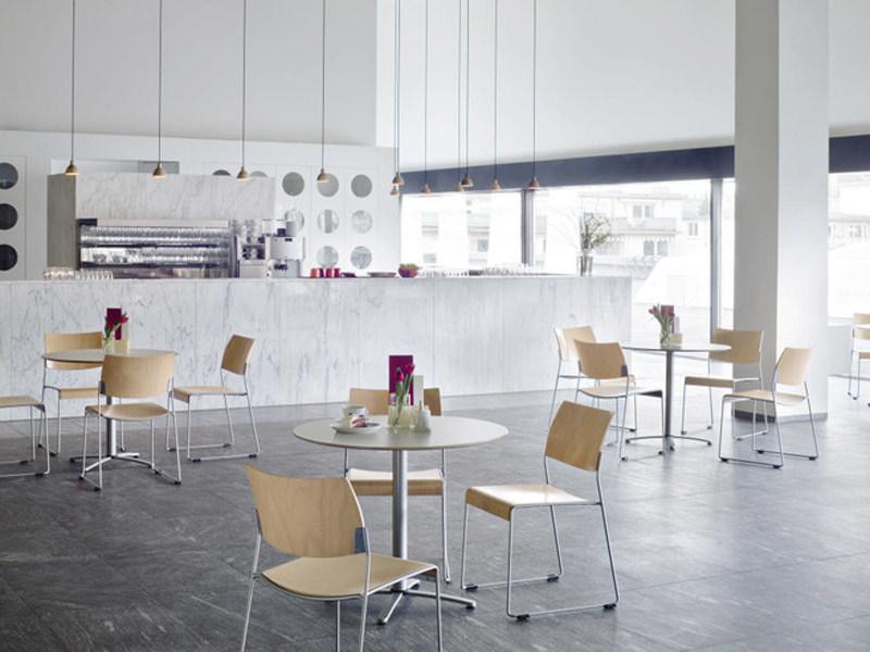 Brunner Стул для конференций, штабелируемый салазками Linos sun-id-1514699 - Вид №7