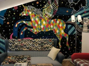 GLAMORA Моющиеся виниловые обои Symbiosis