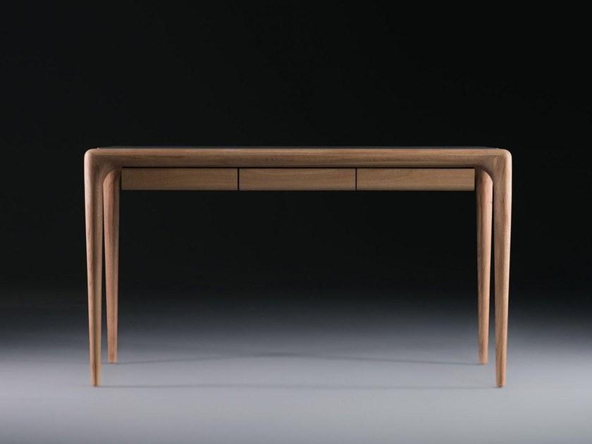 Artisan Прямоугольный деревянный стол с ящиками Latus Wdlaxxyy  - Вид №1