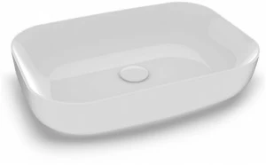 Met42600 Накладная раковина на столешницу  овальная Olympia Ceramica METAMORFOSI