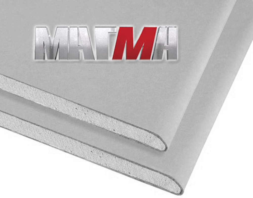 Гипсокартон ГКЛ 2500х1200х9,5мм Магма 6179 - Вид №1