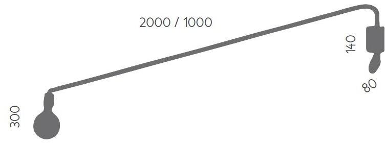 Aromas del Campo Настенный светильник из металла  A1172  - Вид №2