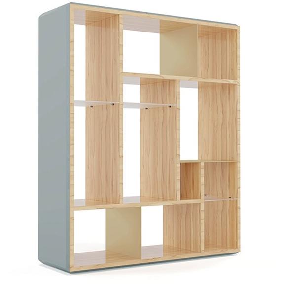 Jetclass Открытый лакированный книжный шкаф Knox Jkx212av  - Вид №1