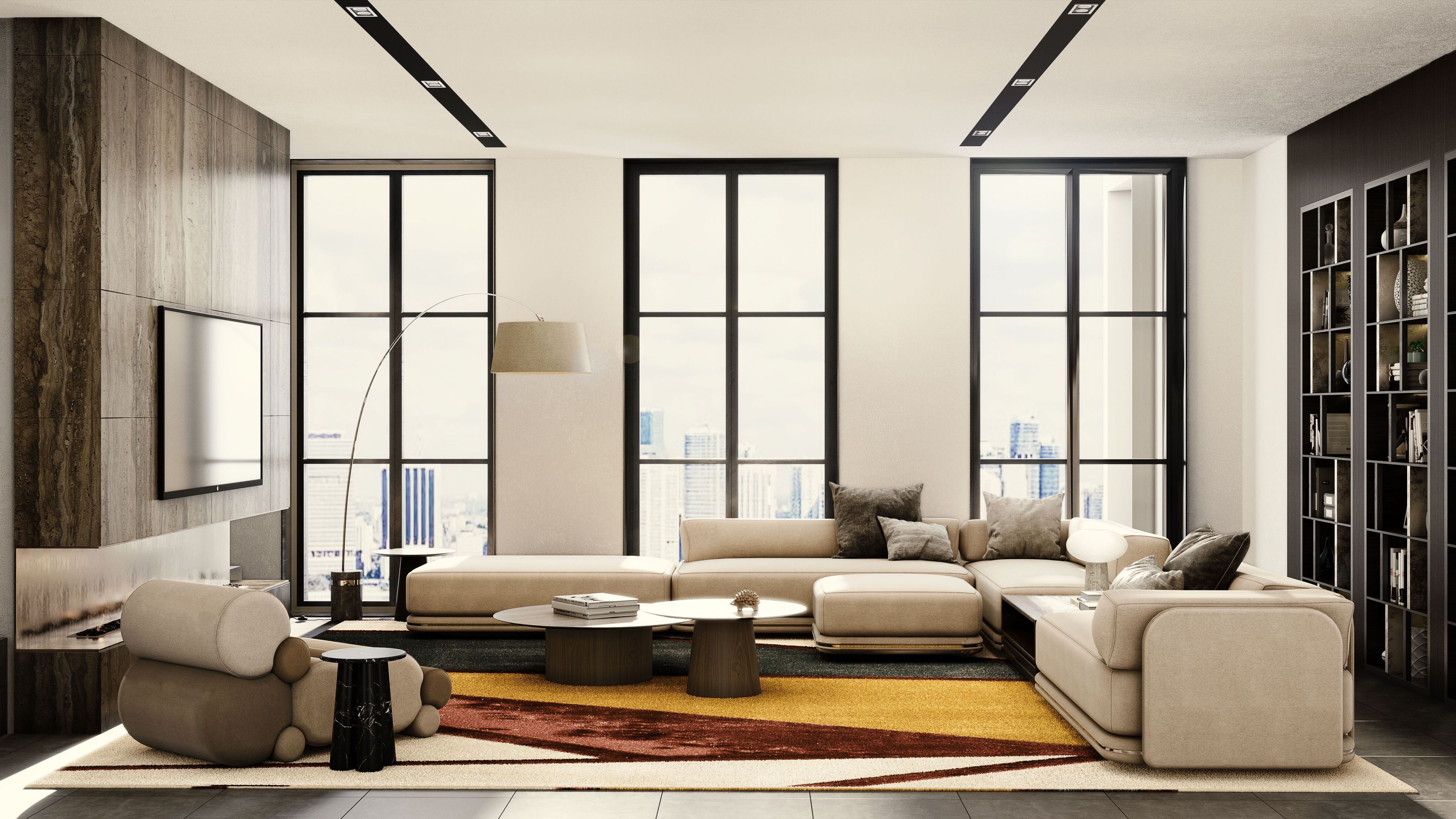 Тканевое кресло Essential Home AKIRA ARCH-00142246 - Вид №6