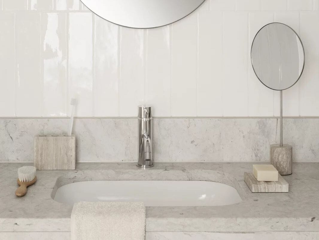 Подставка для зубных щеток из мрамора blomus Lamura ARCH-00088342 - Вид №1