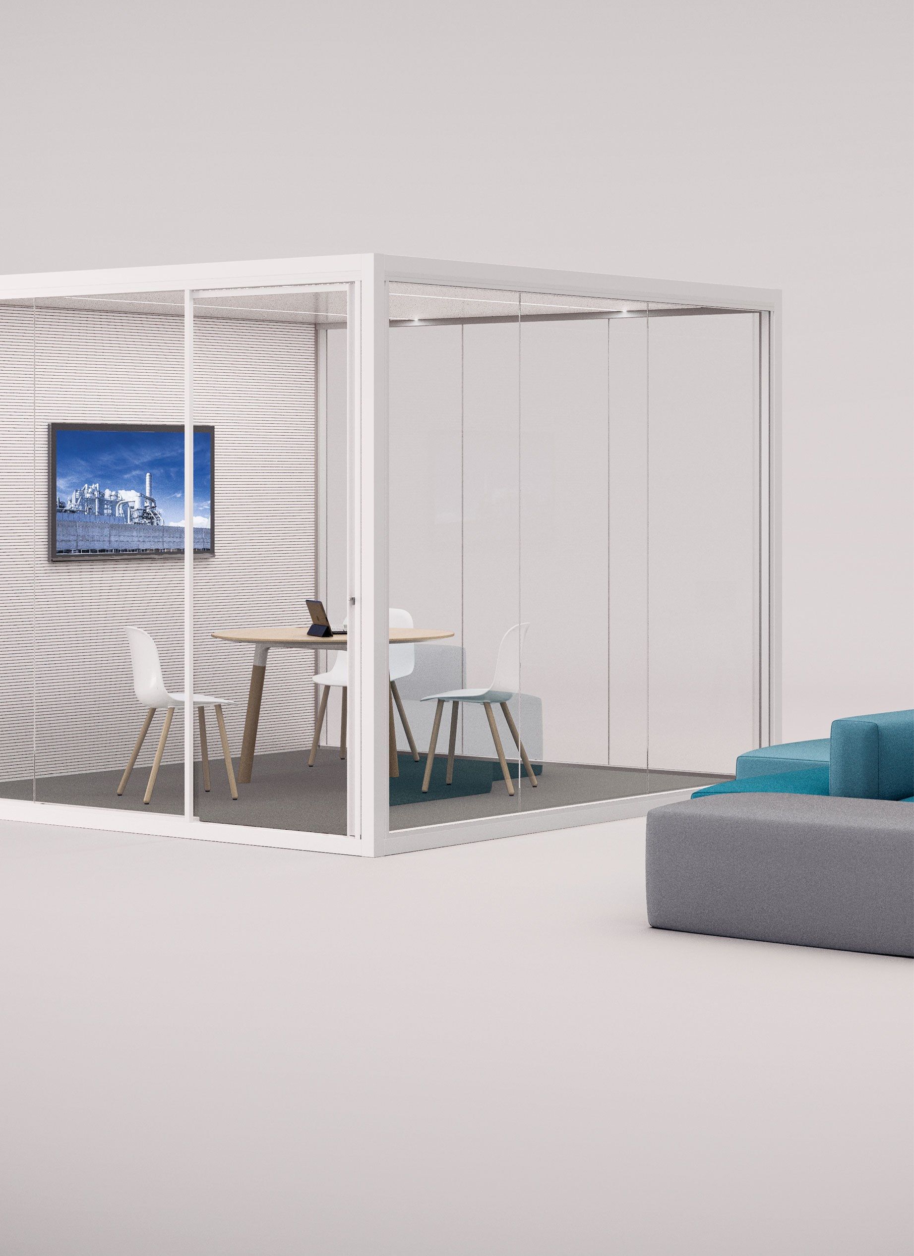 Мультимедийная акустическая офисная кабина FANTONI акустическая комната ARCH-00094250 - Вид №6