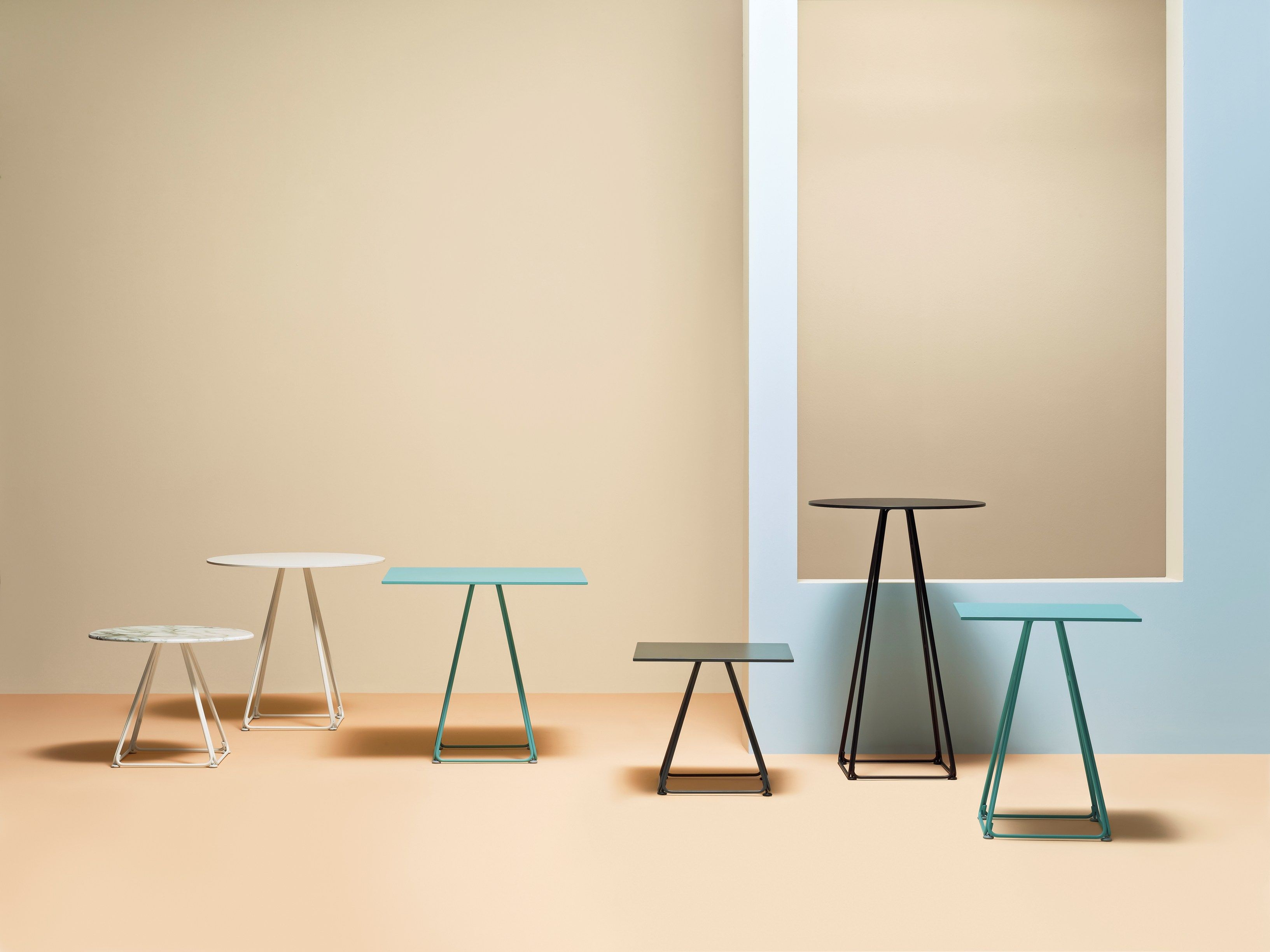 Стальной стол для контракта Pedrali Lunar ARCH-00022620 - Вид №6