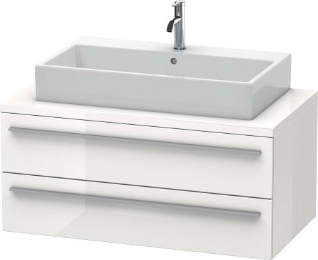XL541904747 Тумбочка для консоли X-Large #XL5419 1000 x 548 мм Каменно-синий глянцевый лак Duravit - Вид №2