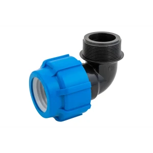 Отвод комбинированный 90° ПНД ТПК-Аква 2"x50 мм НР 82382616 STLM-2103770