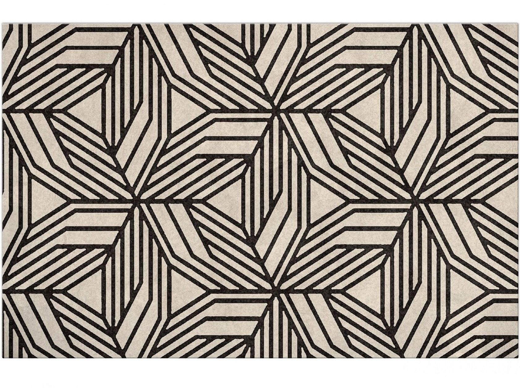 Прямоугольный ковер ручной работы из ткани Brabbu CAUCA ARCH-00096533