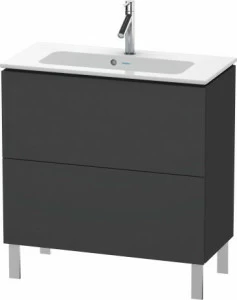 LC667404949 L-Cube Тумбочка напольная компакт Графит матовый, декор