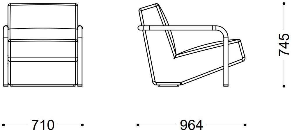 Porro Кресло из шерсти с подлокотниками sun-id-1481031 - Вид №6