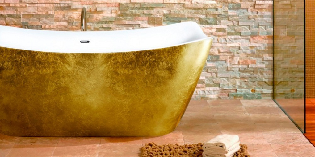 Ванна акриловая отдельностоящая Treasure Gold Lagard MEDA lgd-mda-tg - Вид №4