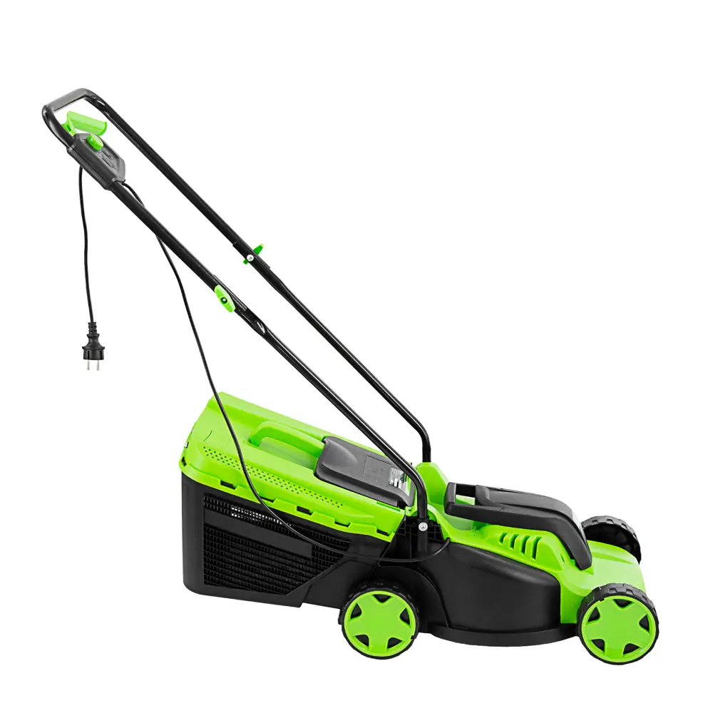 Газонокосилка электрическая Сибртех L1200 1200 Вт 32 см DENZEL STLM-2064003 - Вид №2