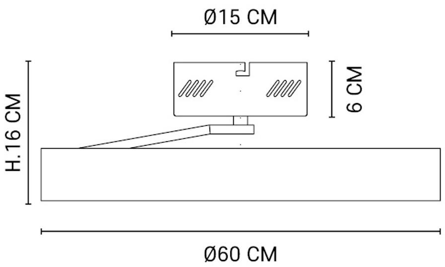Market Set Светодиодный потолочный светильник Astro sun-id-1363831 - Вид №4
