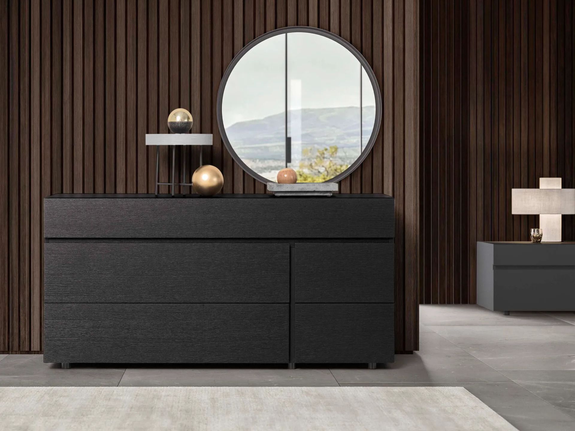 Настенное круглое зеркало Alf DaFrè DISCO ARCH-00127057 - Вид №5