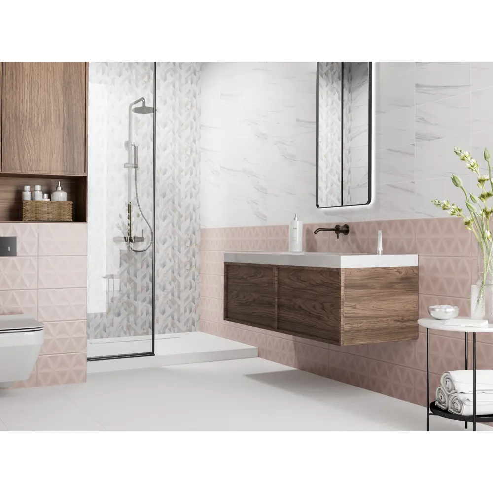 Плитка настенная Mersey Flame A0554V24106 20x40 см 1.6 м² матовая цвет микс Santreyd STLM-2106950 - Вид №6