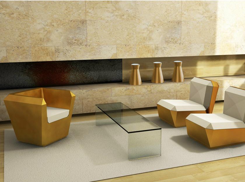 altreforme Мягкое алюминиевое кресло с подлокотниками Dream sun-id-1458682 - Вид №2