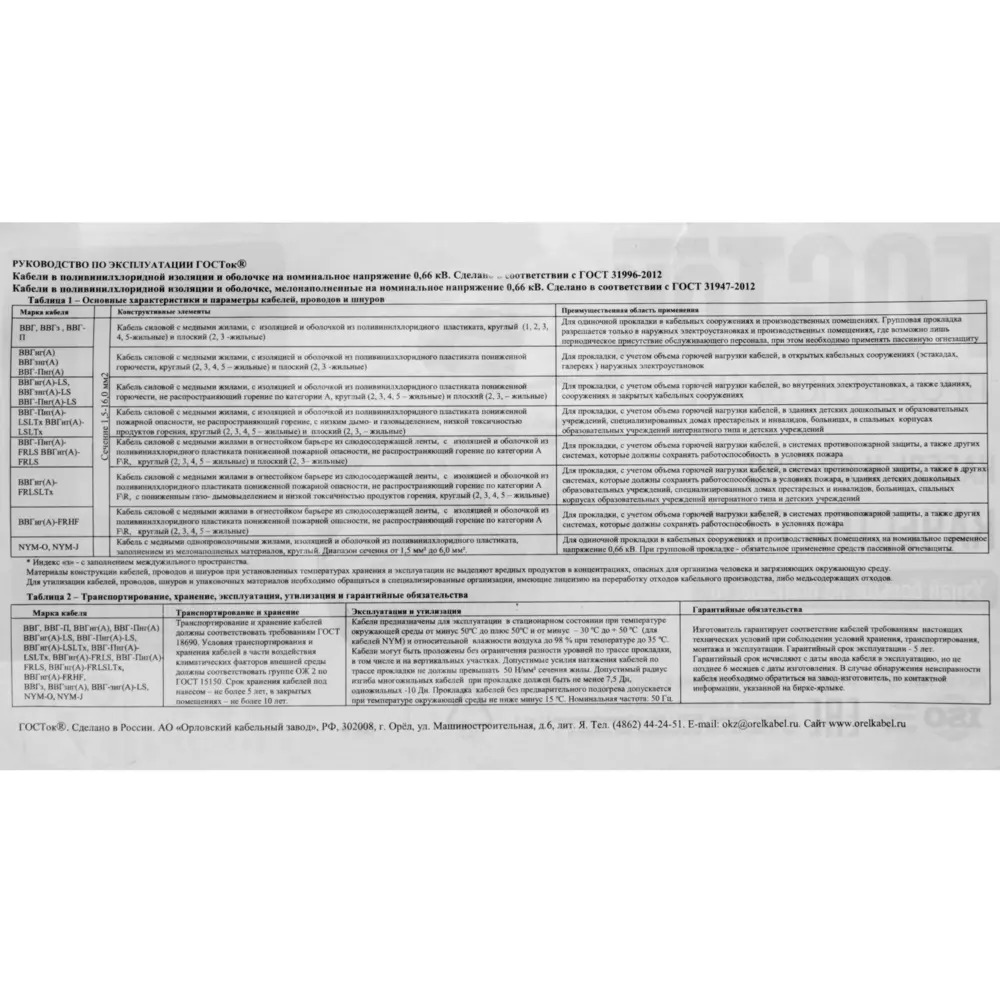 Кабель Камит NYM 3x1.5 20 м ГОСТ цвет серый STLM-2126902 - Вид №5