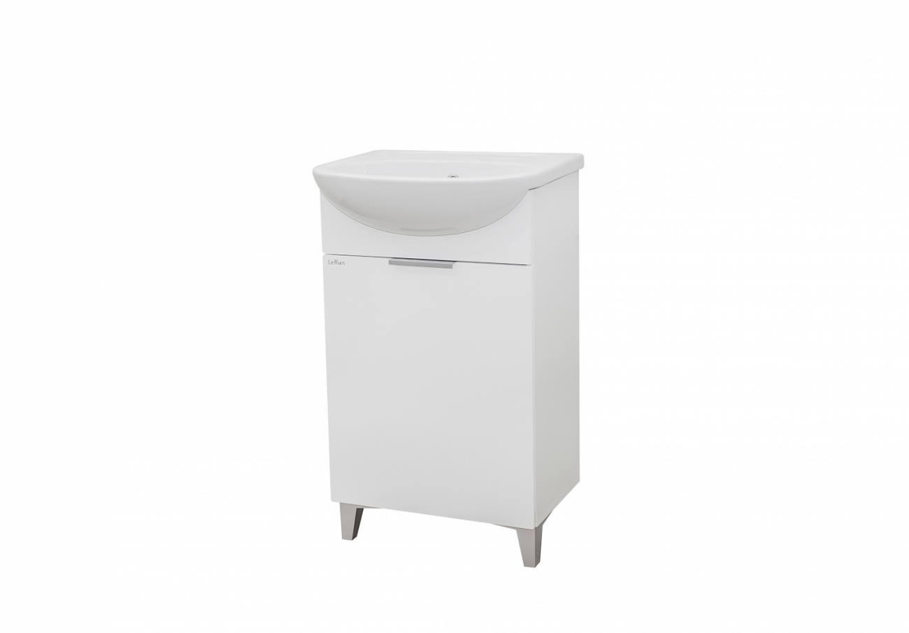 a000071 Тумба-умывальник на ножках Myrtos 50 Leman 