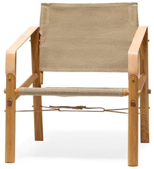 We Do Wood Кресло с подлокотниками из дерева и ткани  3070101  - Вид №1