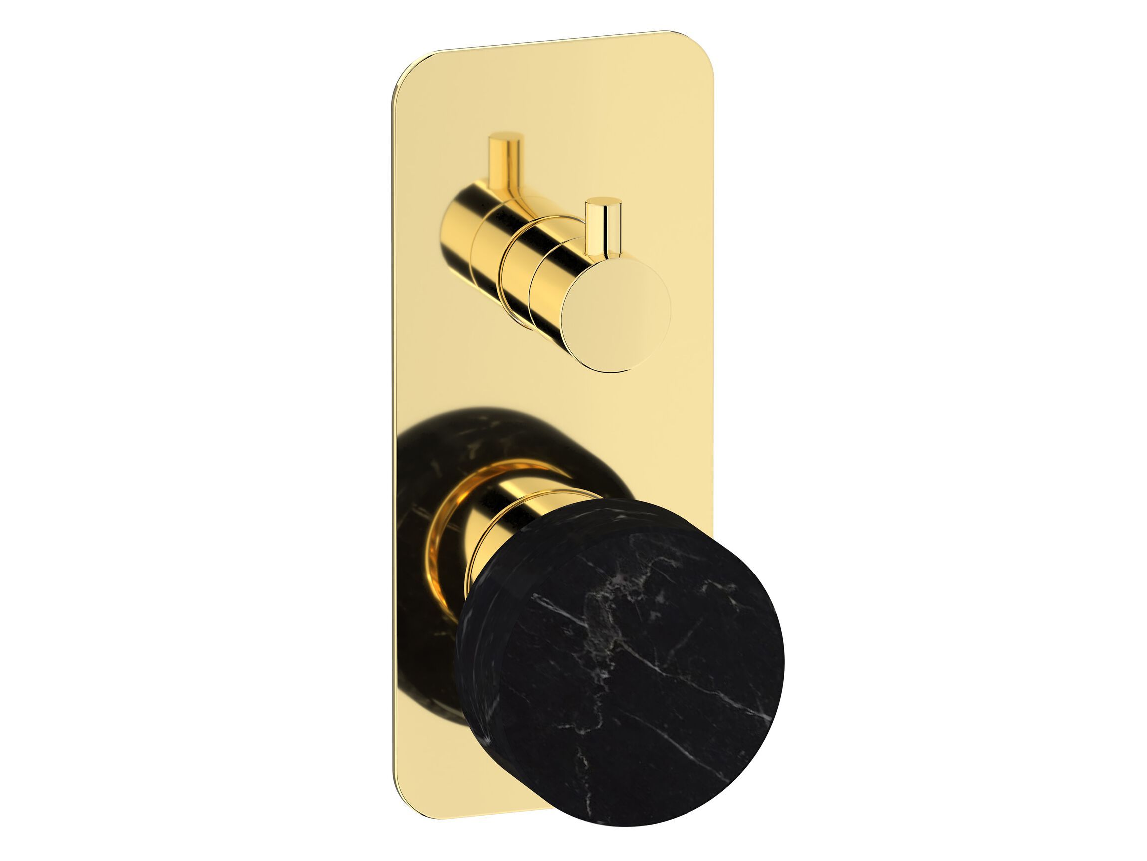 Мраморный встраиваемый смеситель для душа с переключателем IB мрамор + мрамор Elle ARCH-00100073