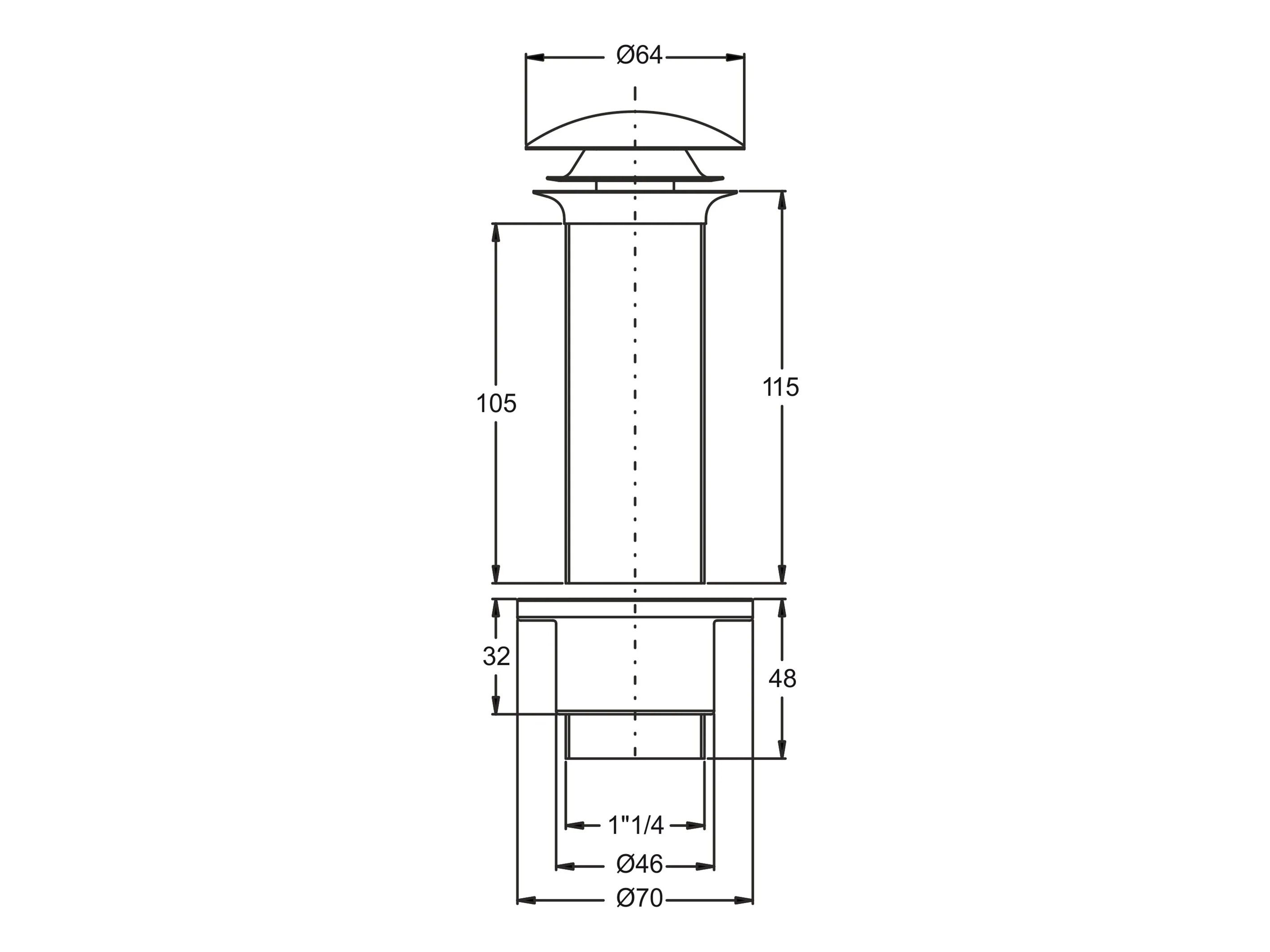 Раковина из АБС-пластика для умывальника и биде Bonomini Royal ARCH-00131820 - Вид №2