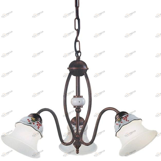 FERROLUCE Керамическая и металлическая люстра Ferrara C194/3 - 5