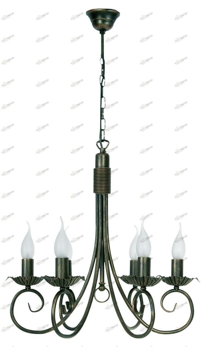 Подвесная люстра Nowodvorski Plomyk 484 NOWODVORSKI PLOMYK 186514 Бронза 