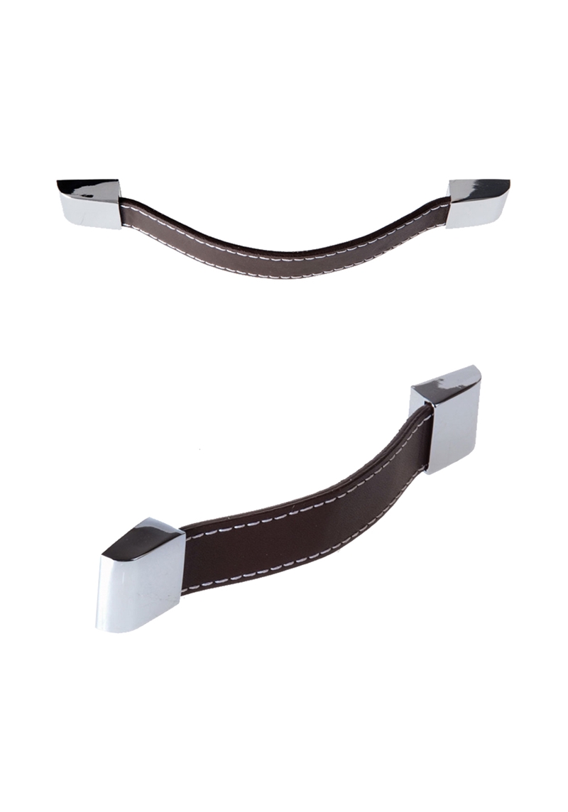 1322 Ручка Trend C-C 160, Коричневый / Хром Noro  Коричневый 