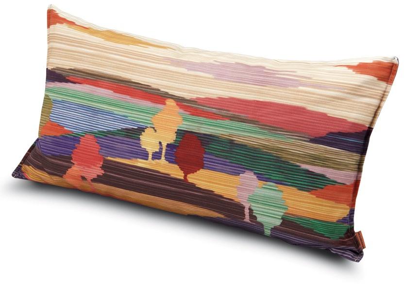 MissoniHome Подушка из хлопка с пейзажами Shades stripes sun-id-1498116 - Вид №1