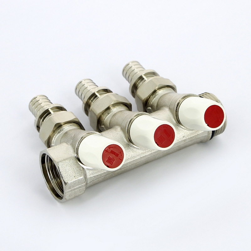 Коллектор G1 Rehau 3 отвода G 3/4 + переходник евроконус 20-G 3/4 (3 шт.) 169205 - Вид №3