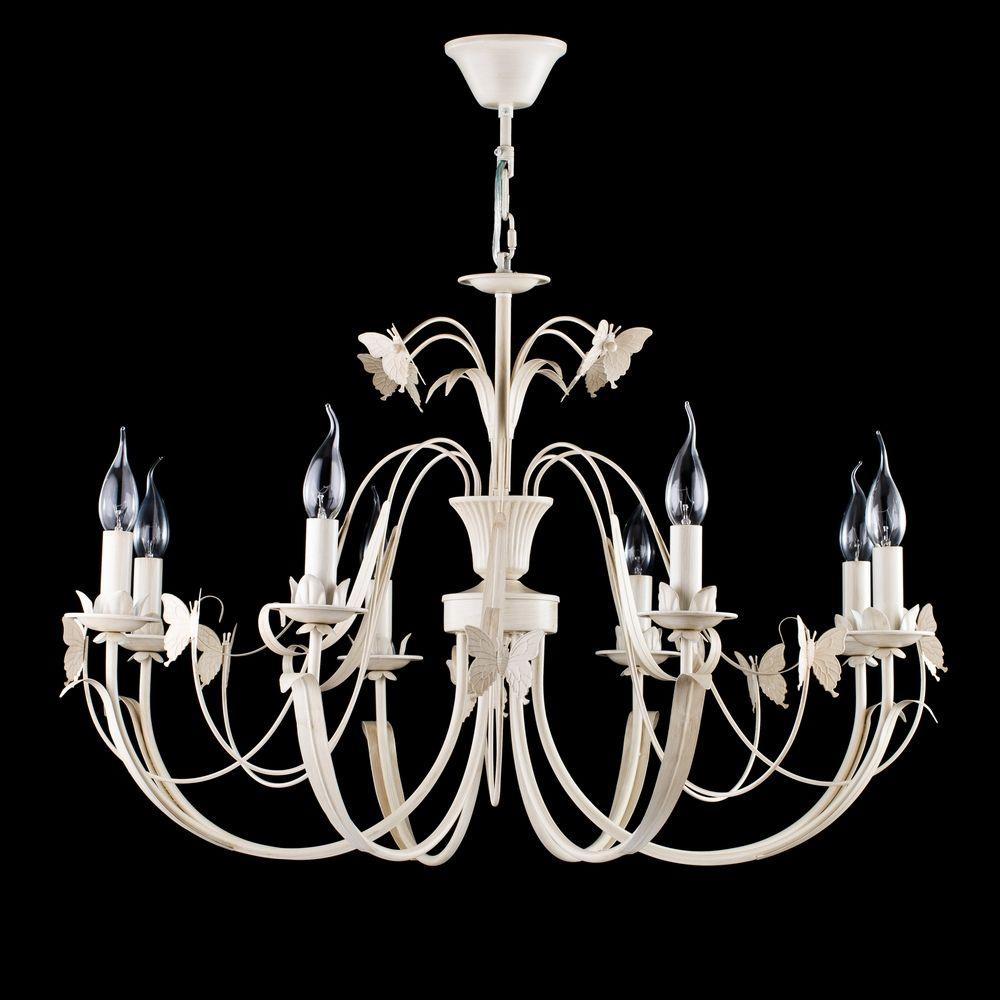 Подвесная люстра Freya Farfalla FR3043-PL-08-BG FREYA FARFALLA 186117 Бежевый  - Вид №3