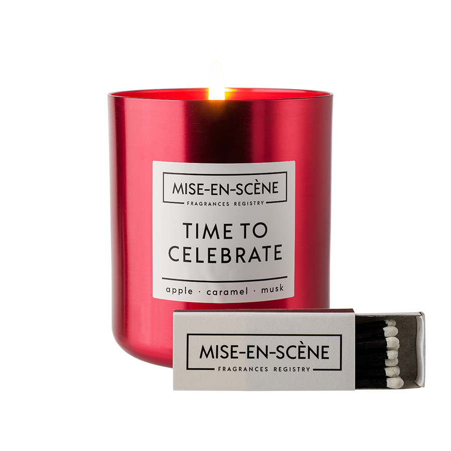 VV050WCMS Свеча ароматическая mise en scene, time to celebrate, 50 ч Ambientair  - Вид №4